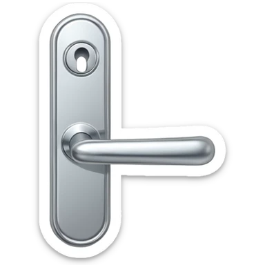 door handle modern  sticker