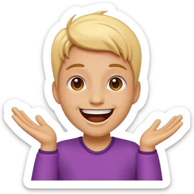 create a person emoji of Barcavibe is the superpower name Brings energy, momentum, and structure more fun sticker