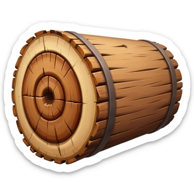 slept like a log sticker