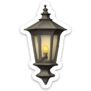 lanterne 18eme siecle sticker