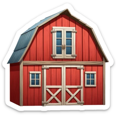 Barn  sticker