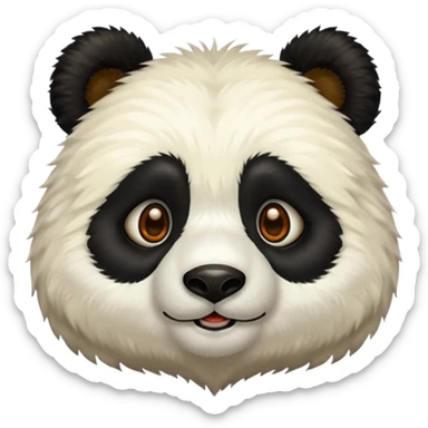 panda that is amber sticker