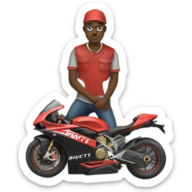 Ducati ￼￼ sticker