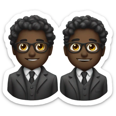 Dark academia chemistry vibes sticker