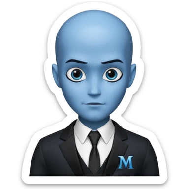 give me megamind character sticker