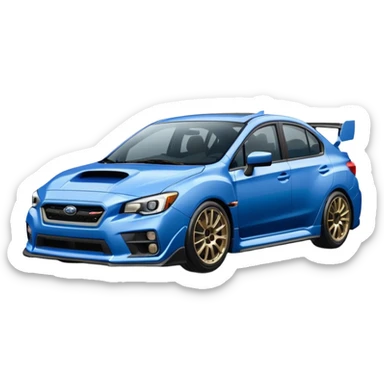 Subaru sti sticker