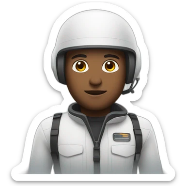 first person view drone pilot sticker