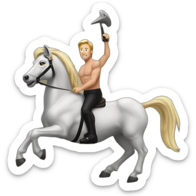 Alex jones centaur sticker