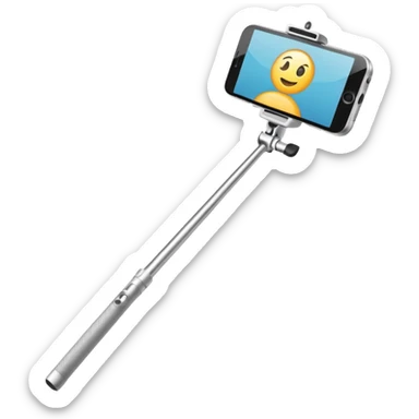 selfie stick sticker