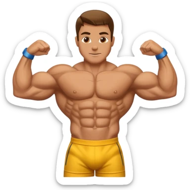 chest | pectoral | bodybuiding sticker