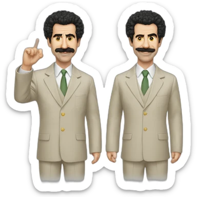 borat-with-a-join sticker