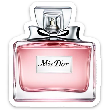Miss Dior perfume sticker