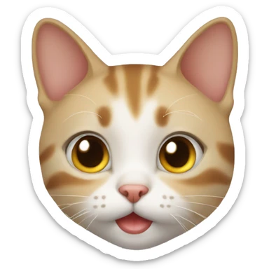 cat female cute sticker