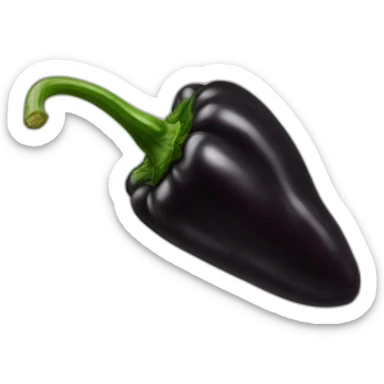 black-capsicum sticker