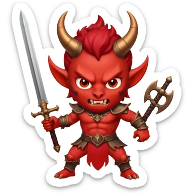 👹⚔️ sticker