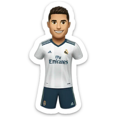 Cristiano Ronaldo Real Madrid sticker