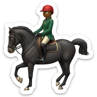 equestrian  sticker