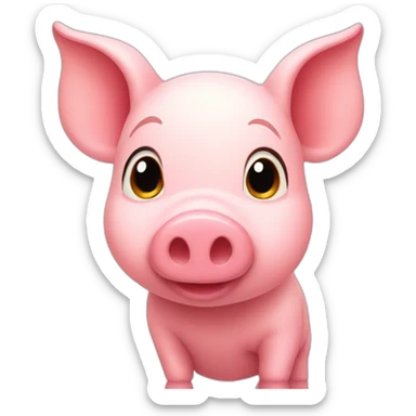 Piglet sticker