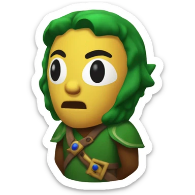 Ocarina of time sticker