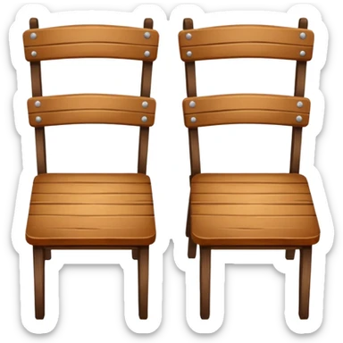 Cabin chairs sticker