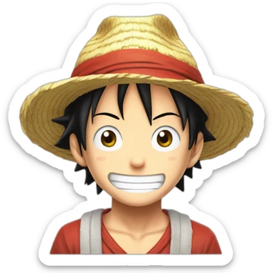Luffy nika sticker