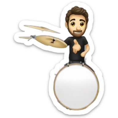 David garibaldi drums sticker