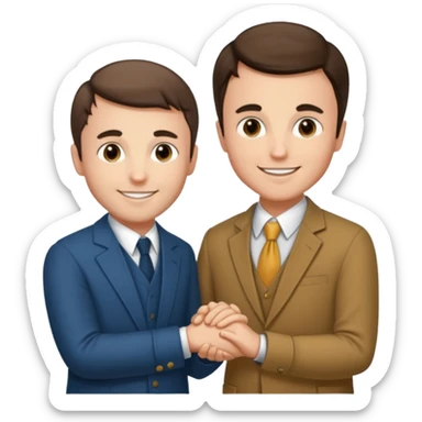 charlie kirk realise qui tient la main a philemon archeveuqe sticker