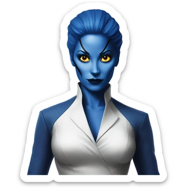 mystique xmen sticker