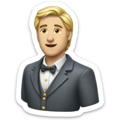 french cliché sticker