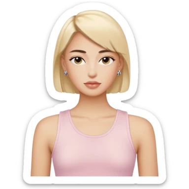 tank top dior sticker