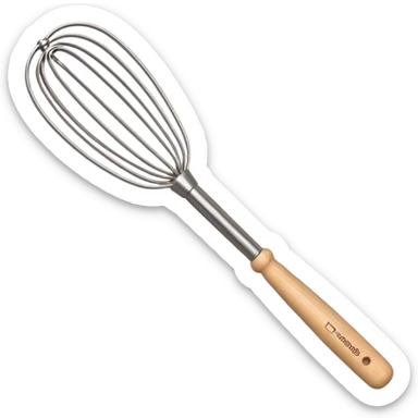 Danish dough whisk  sticker