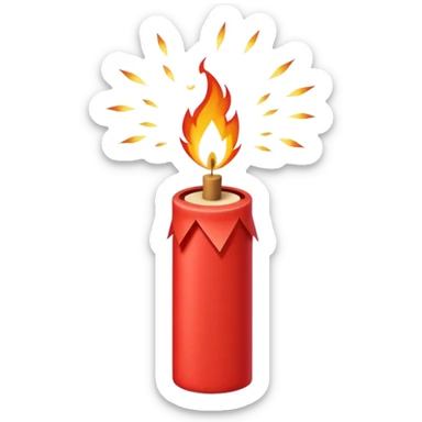 firecracker sticker