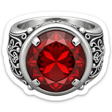 The vampire diaries Stefan ring sticker