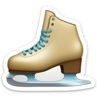 Iceskate sticker