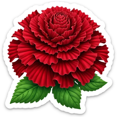 celosia plant flower sticker
