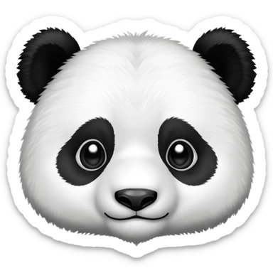 panda genius sticker