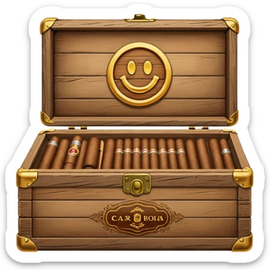 cigar box sticker