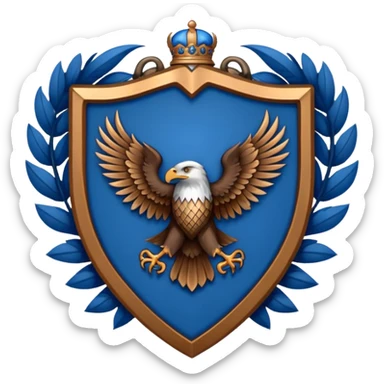 Hogwarts Ravenclaw crest Eagle sticker