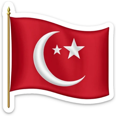 Ottoman Empire Flag sticker