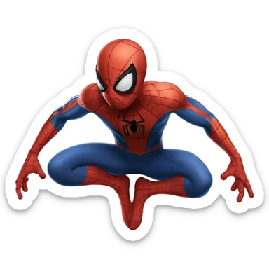 Spider man sticker