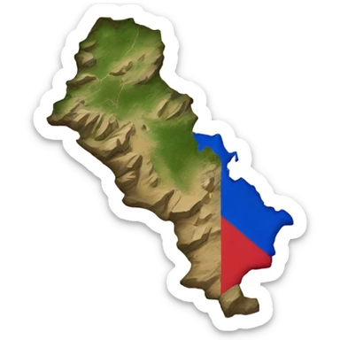 Republic of Haiti map emoji sticker