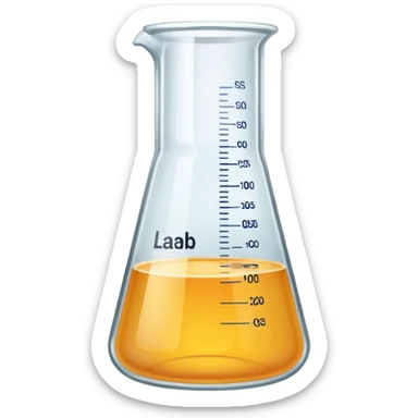 Lab Measurement sticker