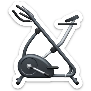 parallel exercise icon sticker
