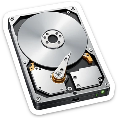Hard Disk sticker
