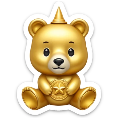 golden bear award sticker