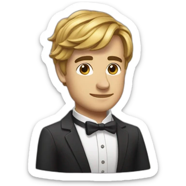 Laurent Aromatario qui vole sticker