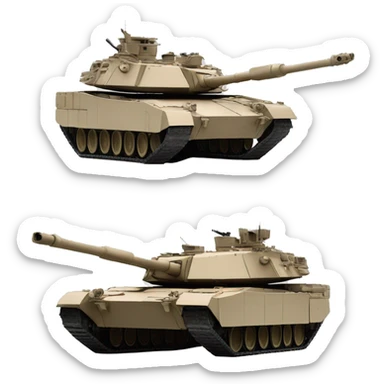 Tank M1a2 Sep v3 abrams sticker