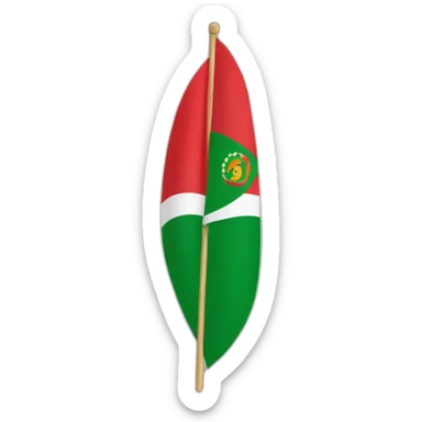 drapeau malagasy sticker