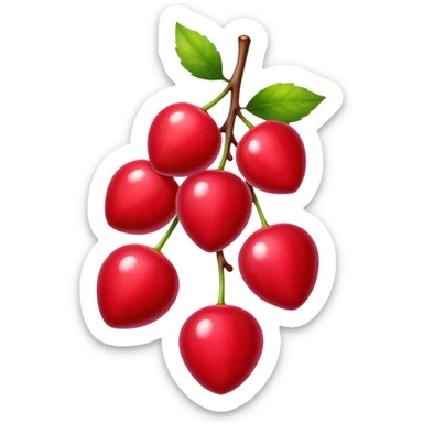 Fuji berries sticker