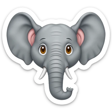 Elephant sticker